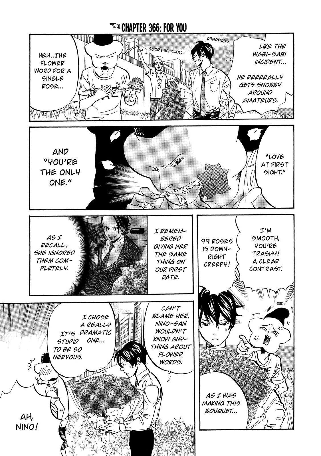 Arakawa Under the Bridge chapter 366 page 2