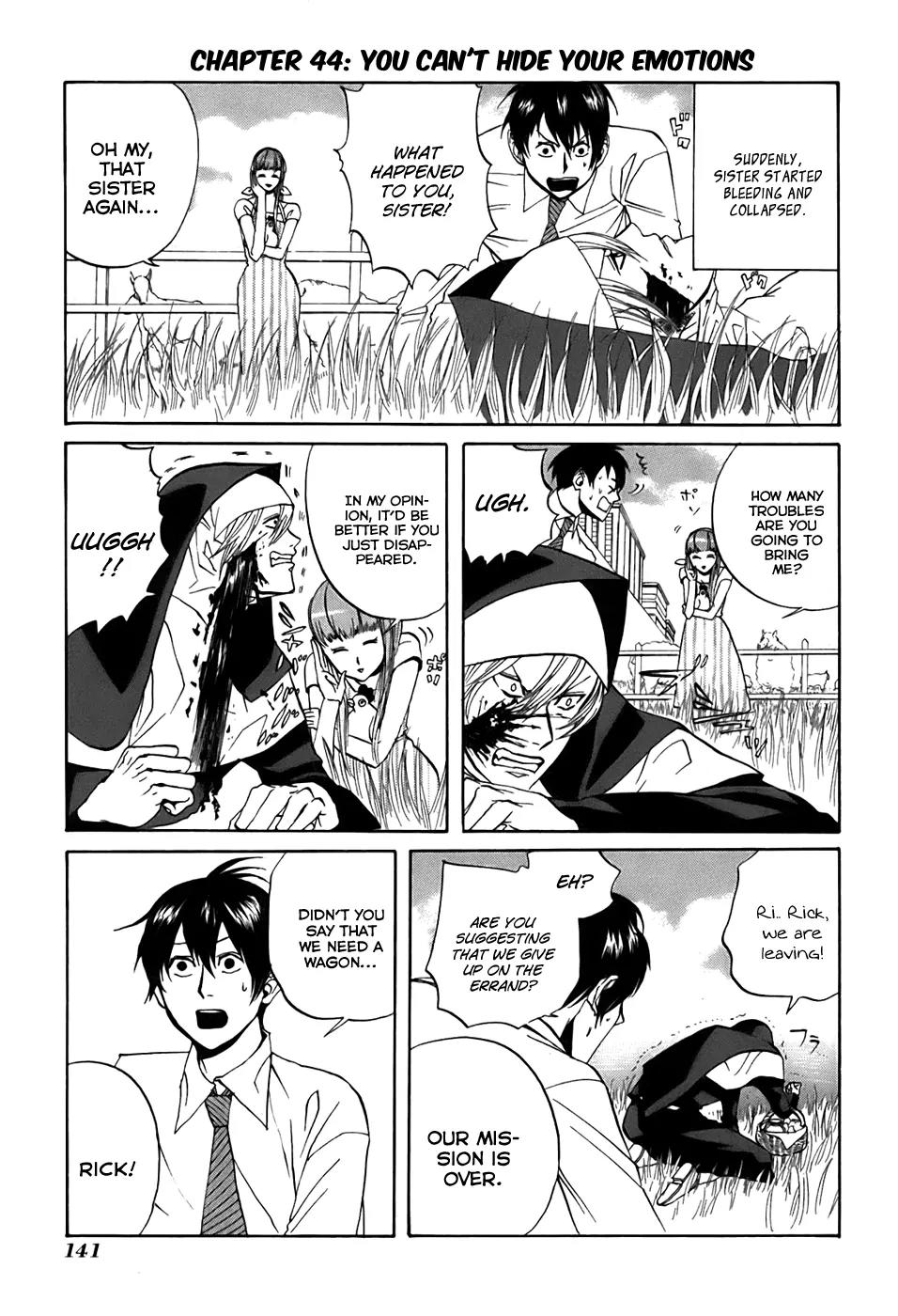 Arakawa Under the Bridge chapter 44 page 1