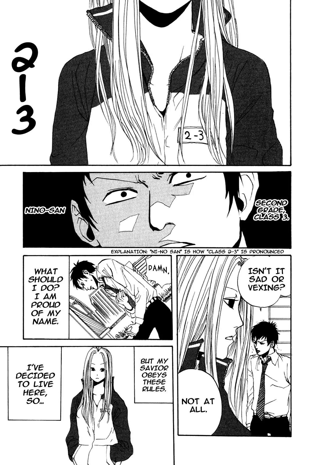 Arakawa Under the Bridge chapter 7 page 3