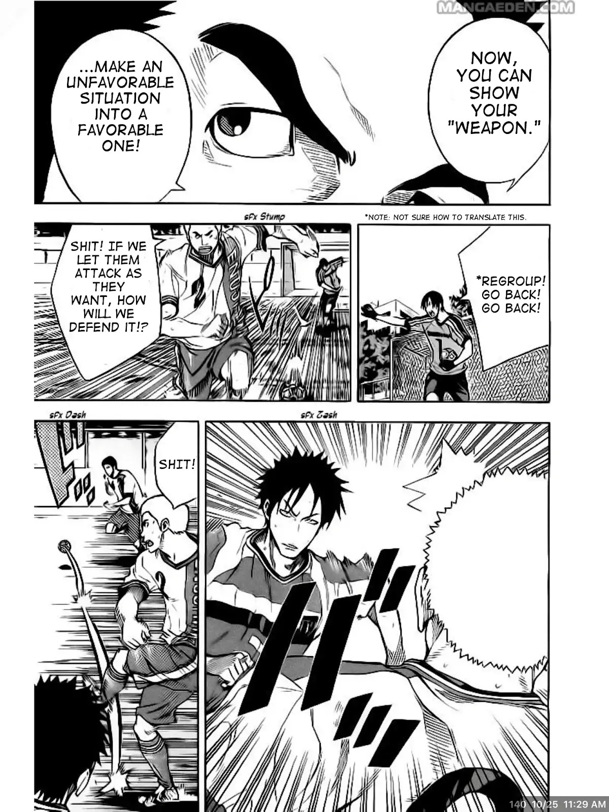 Area no Kishi chapter 140 page 10