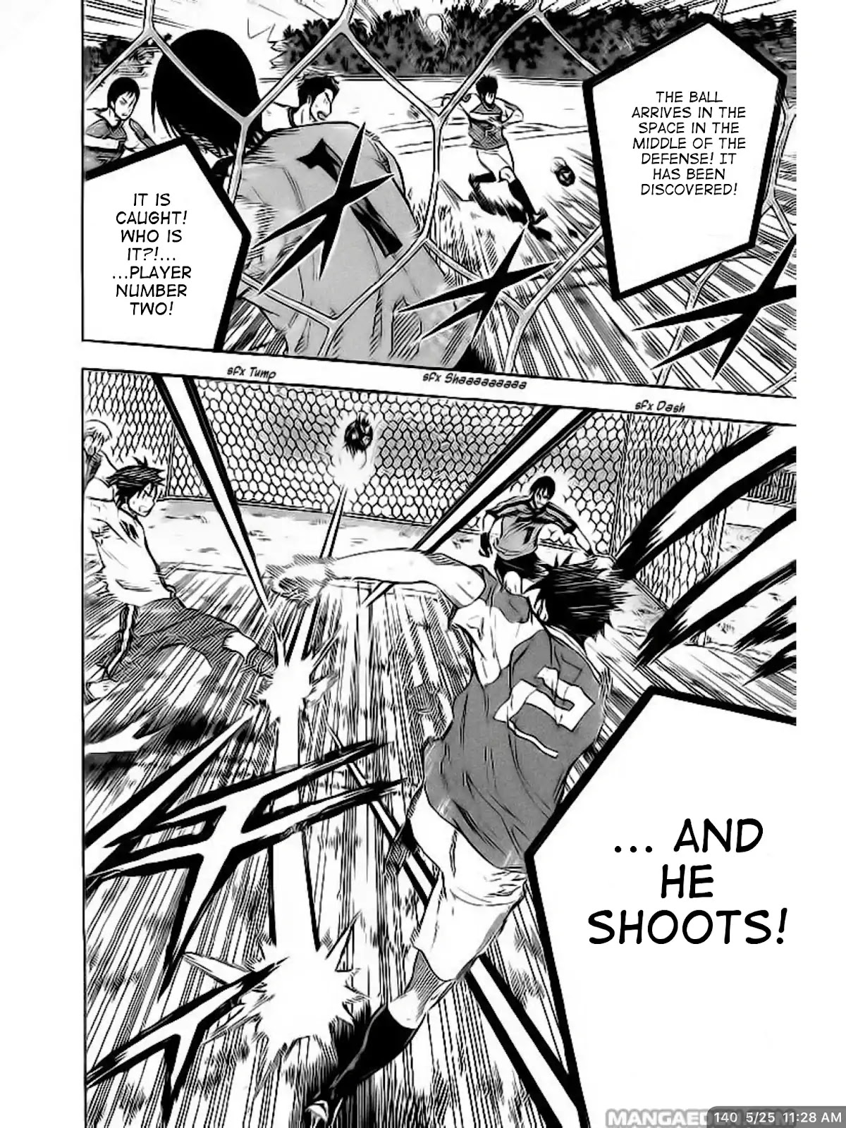 Area no Kishi chapter 140 page 5