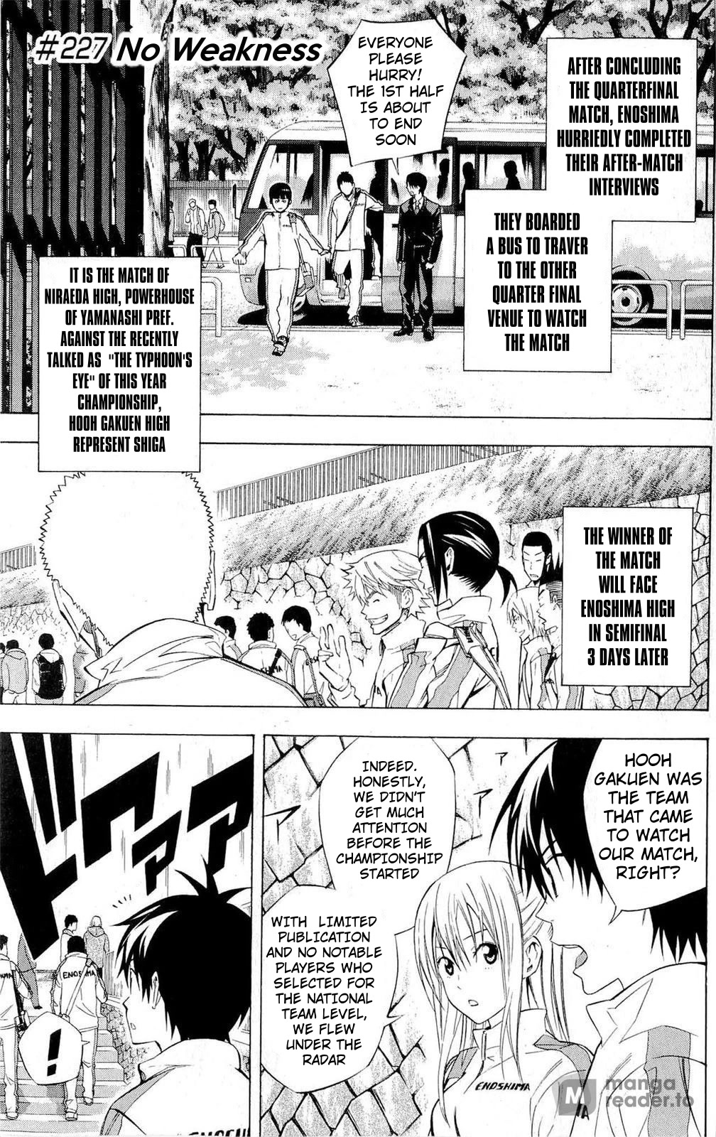 Area no Kishi chapter 227 page 1