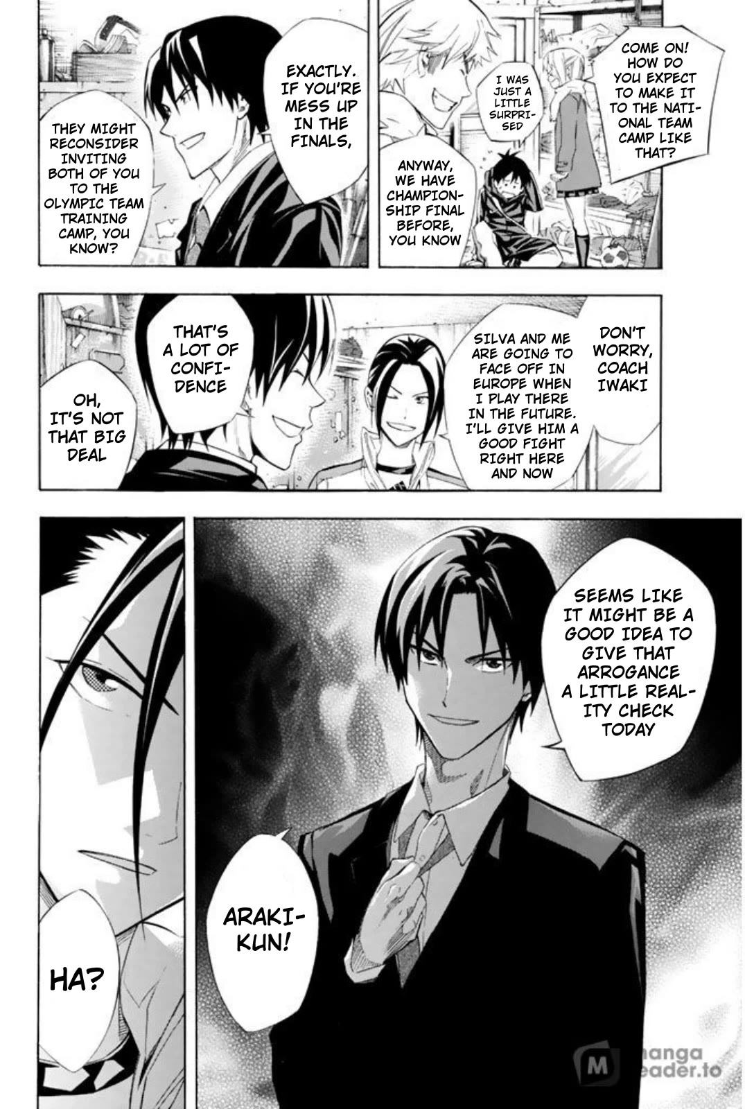 Area no Kishi chapter 254 page 4