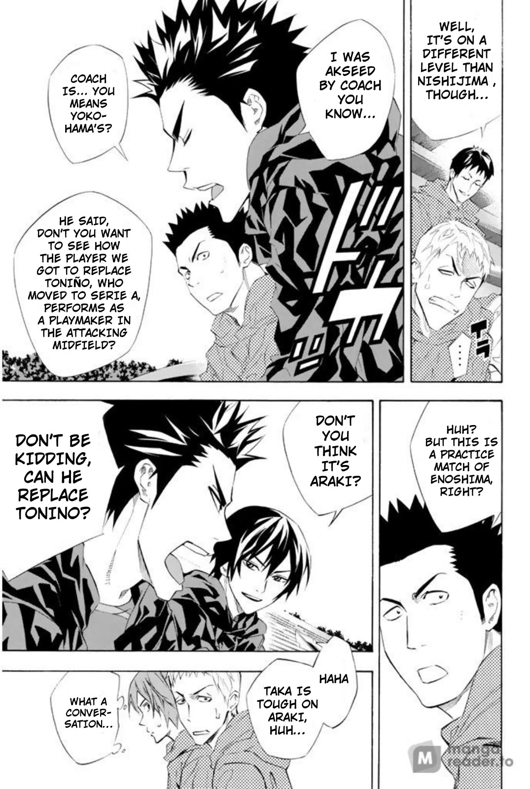 Area no Kishi chapter 254 page 7