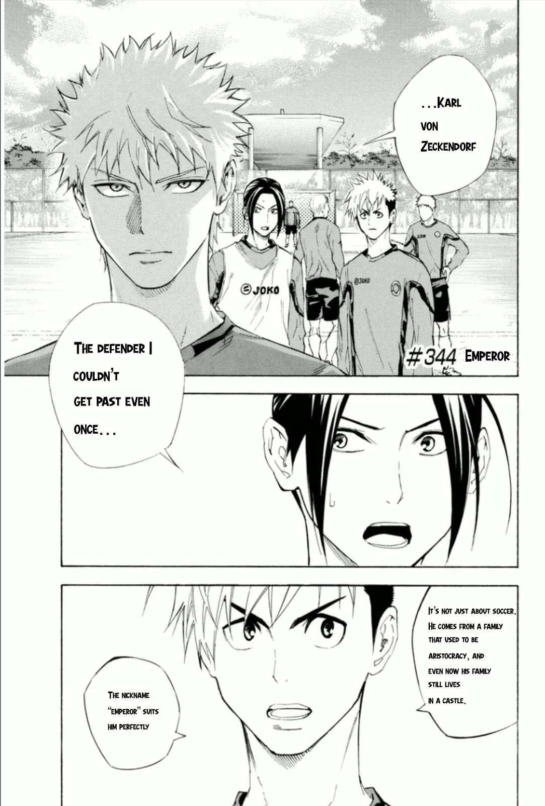 Area no Kishi chapter 344 page 1