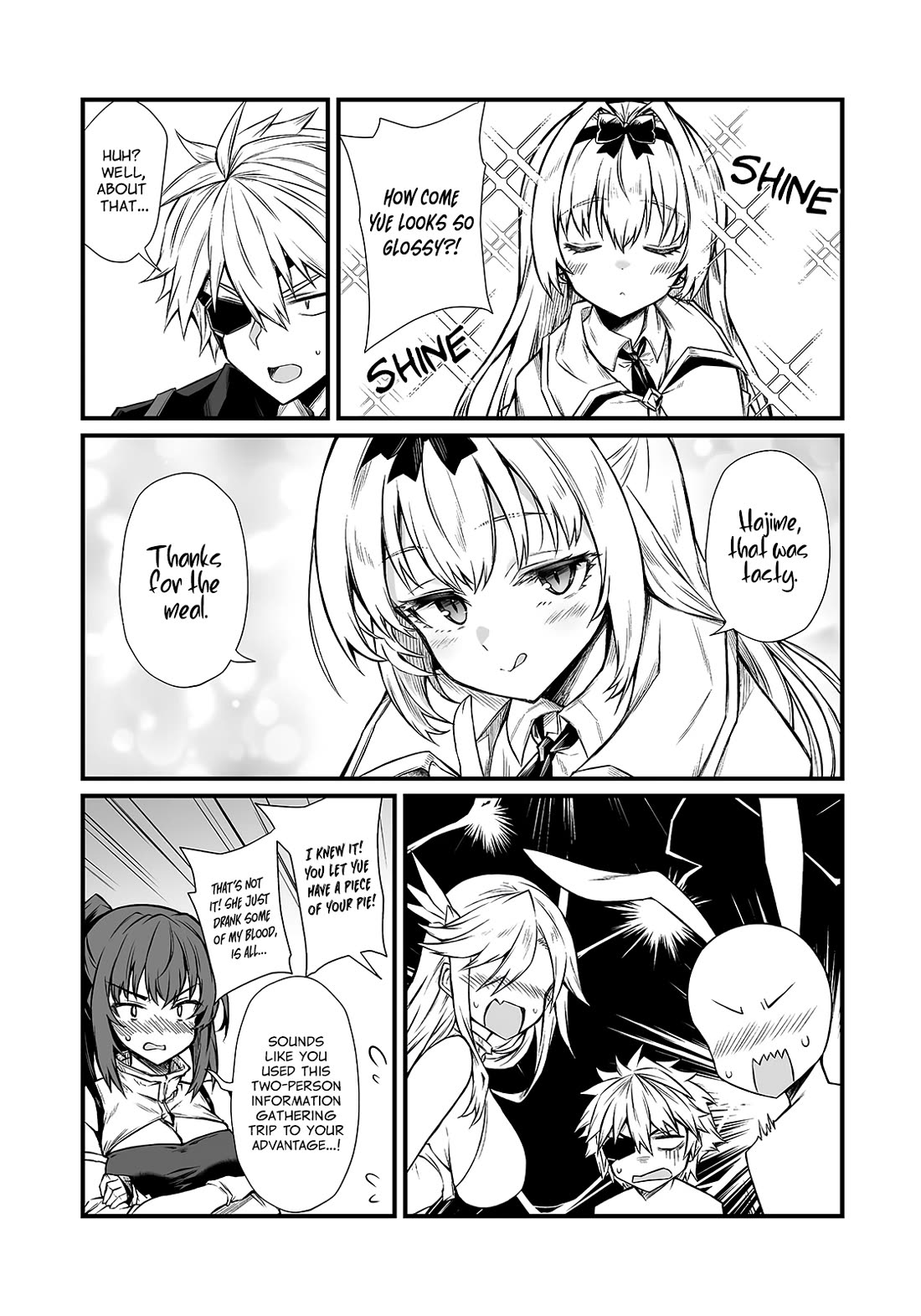 Arifureta Shokugyou de Sekai Saikyou chapter 91.1 page 4