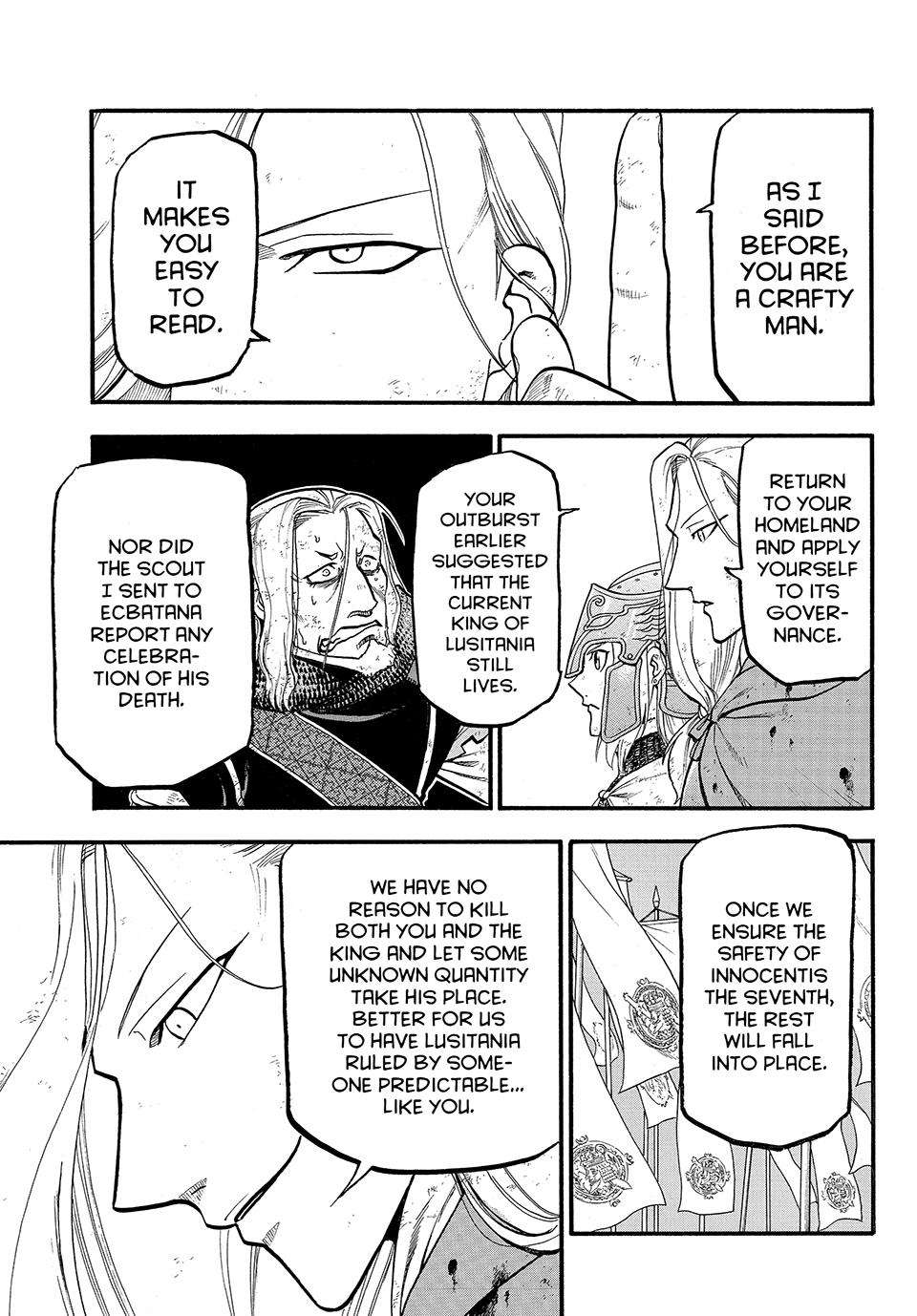 Arslan Senki (ARAKAWA Hiromu) chapter 122 page 17