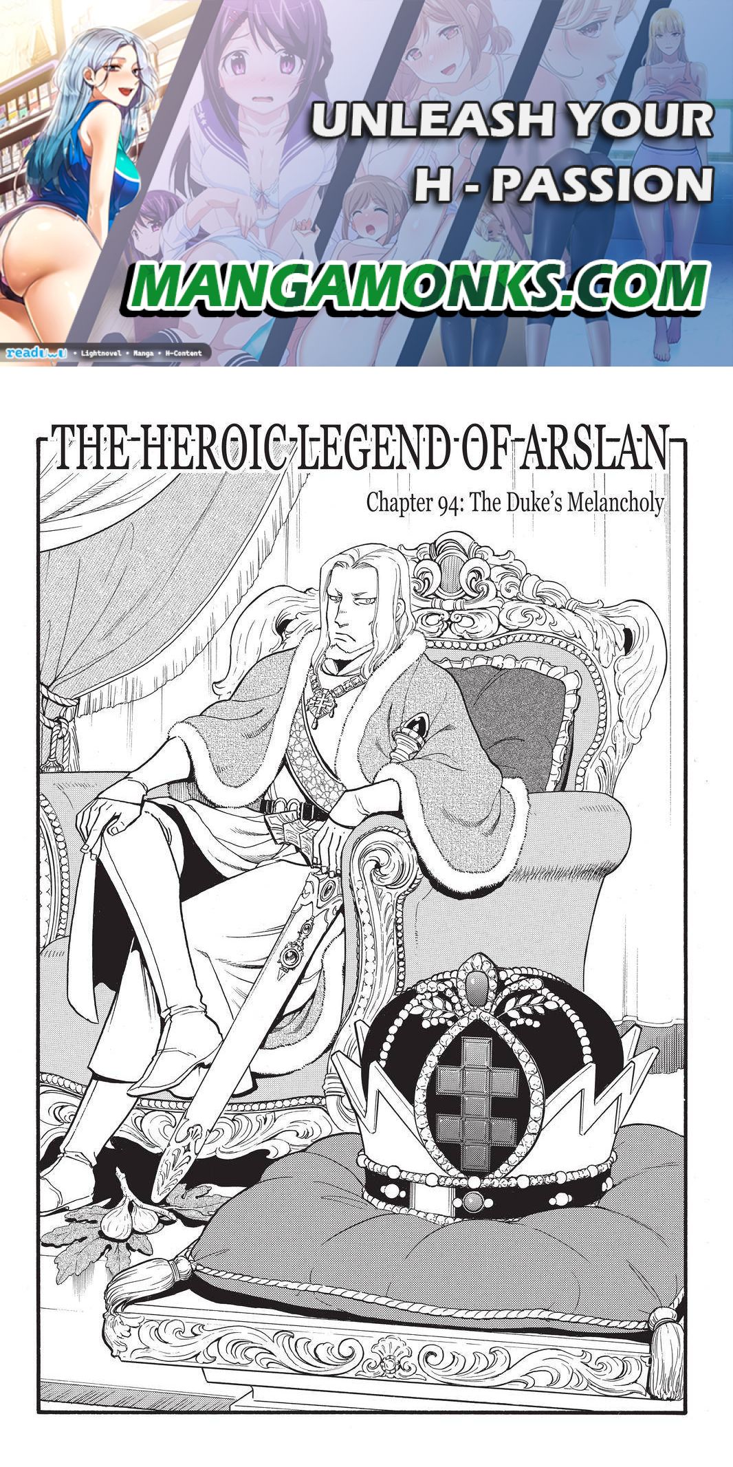 Arslan Senki (ARAKAWA Hiromu) chapter 94 page 1