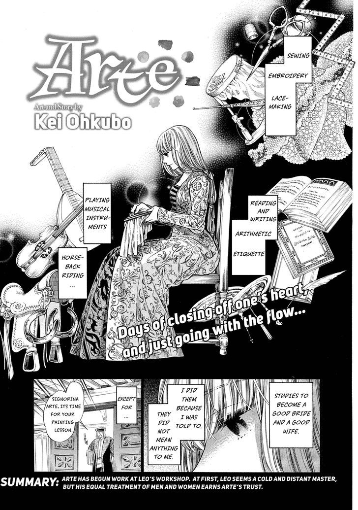 Arte chapter 3 page 1