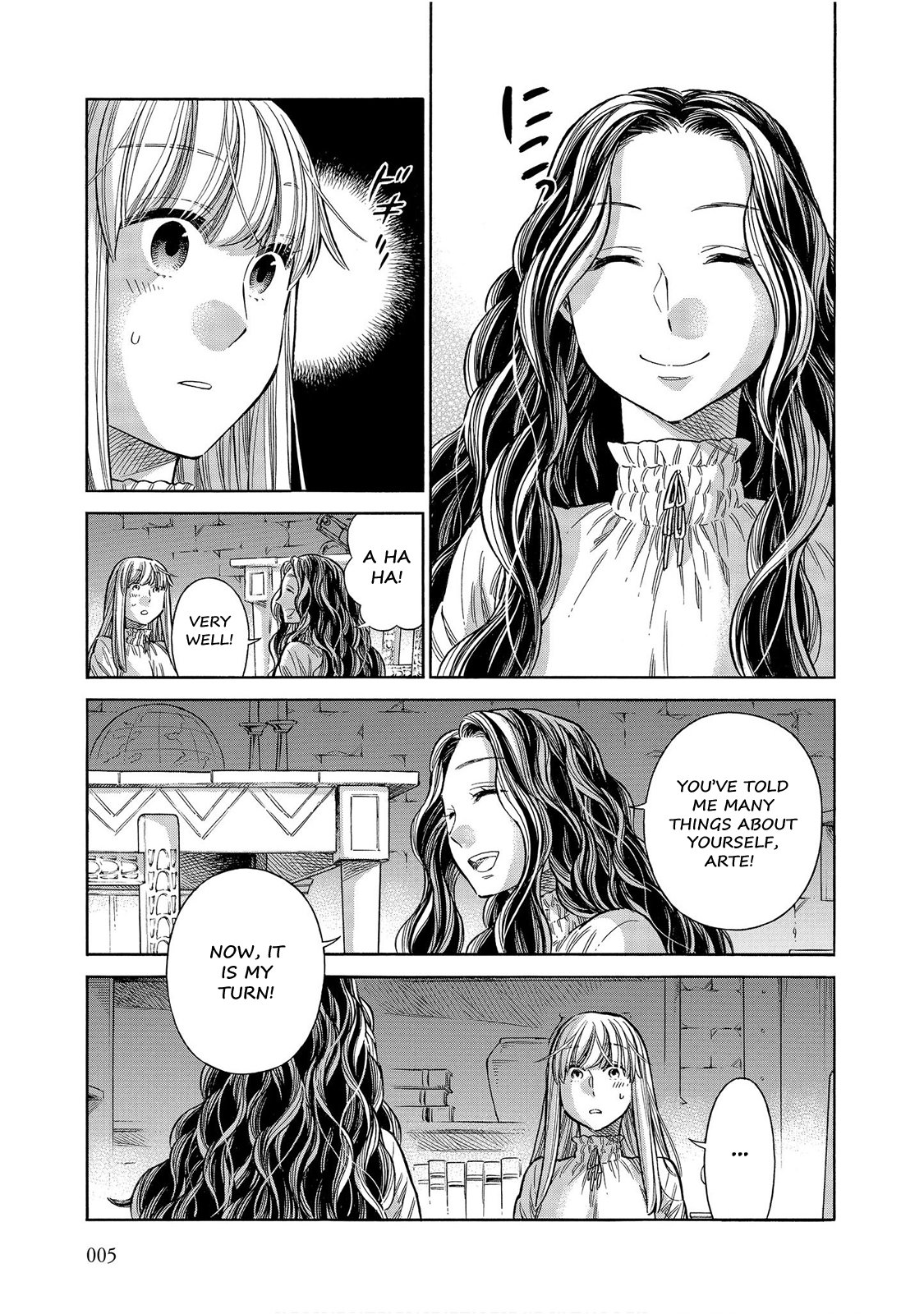 Arte chapter 55 page 4