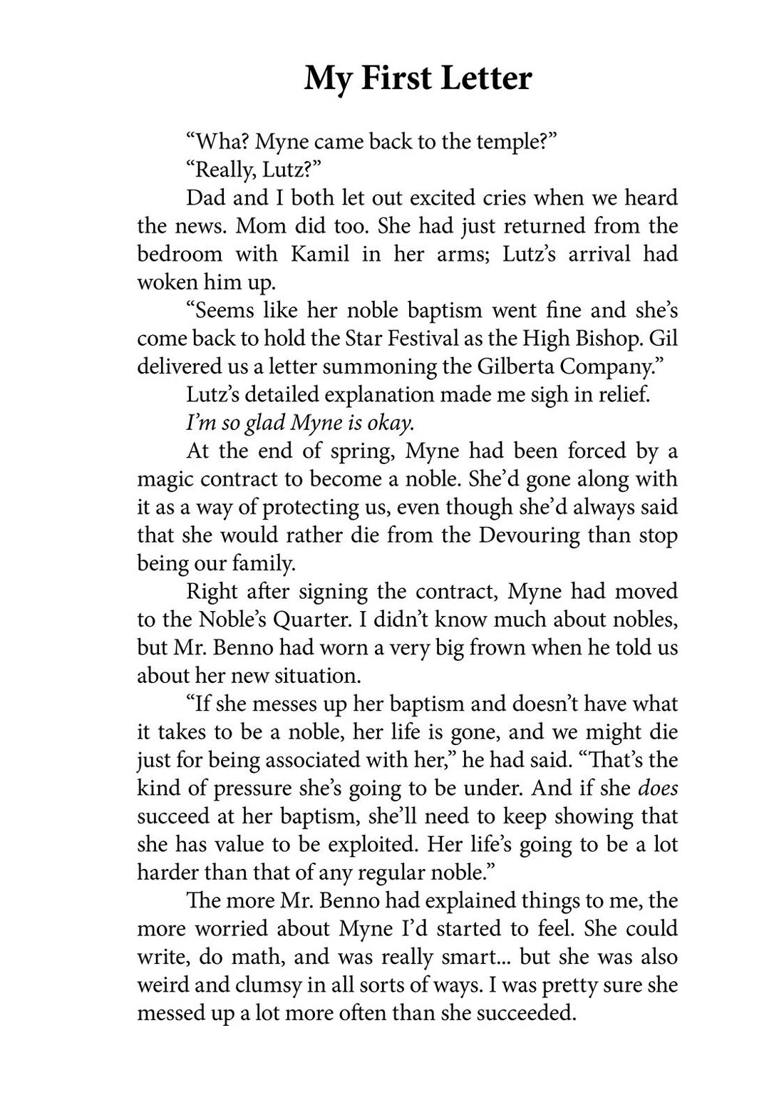 Ascendance of a Bookworm ~I'll do anything to become a librarian~ Part 3 「Let's Spread the Book to the Territory!」 chapter 7.5 page 14