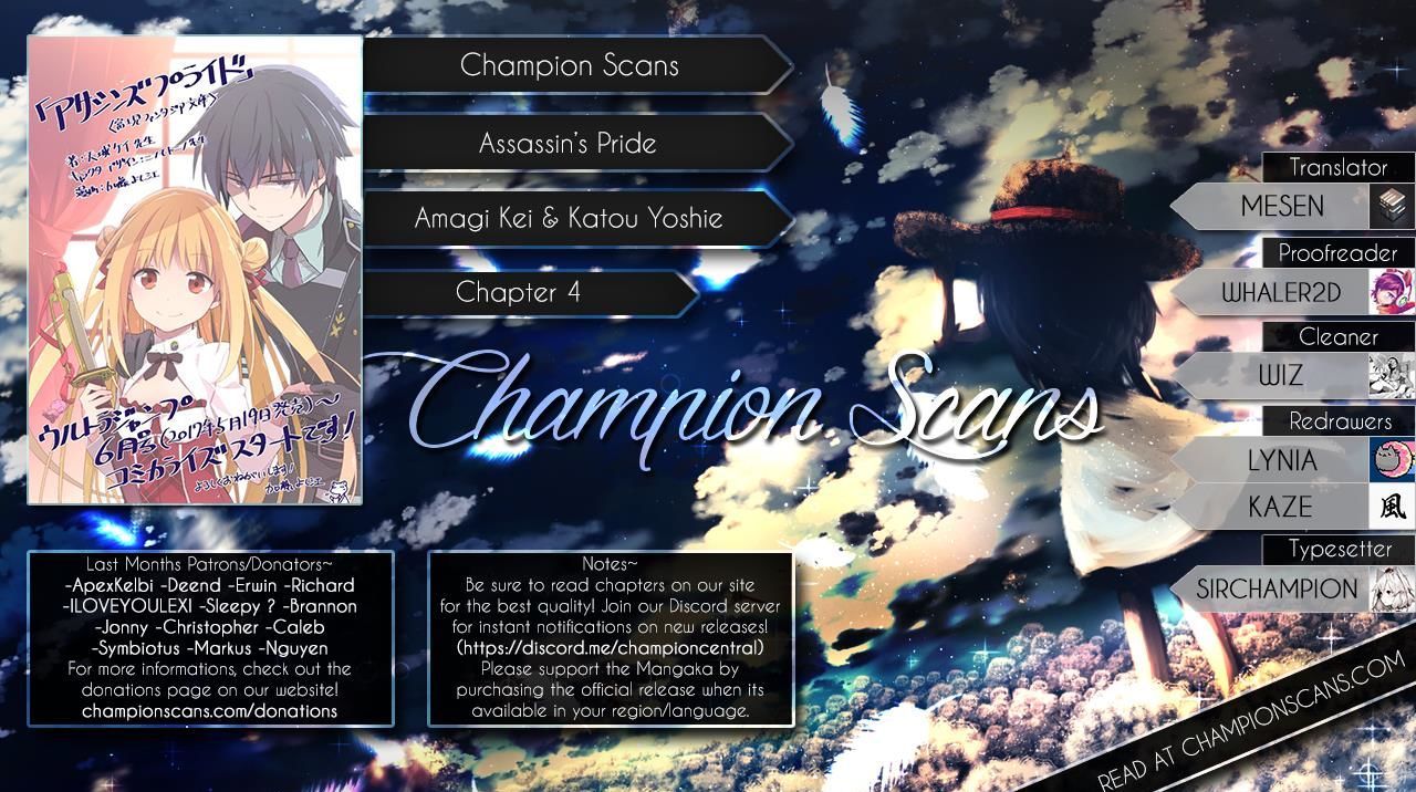 Assassin's Pride chapter 4 page 1