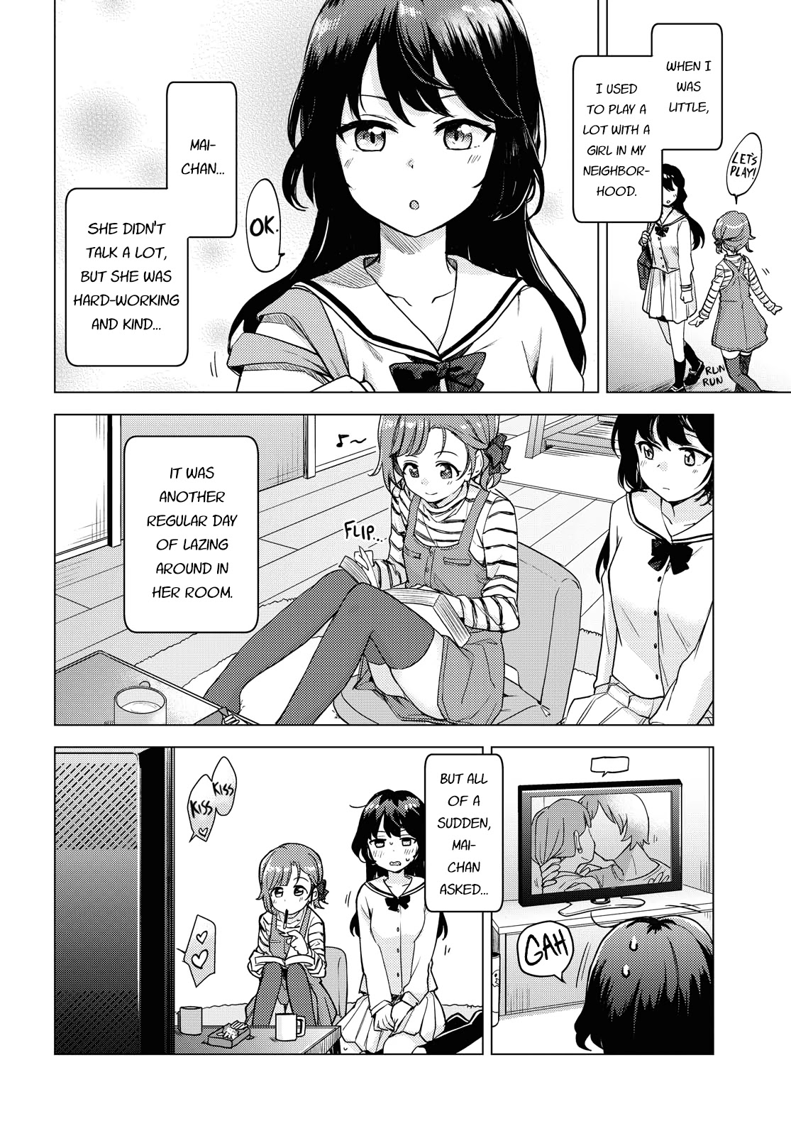 Asumi-chan is interested in Lesbian Brothels! chapter 1 page 6