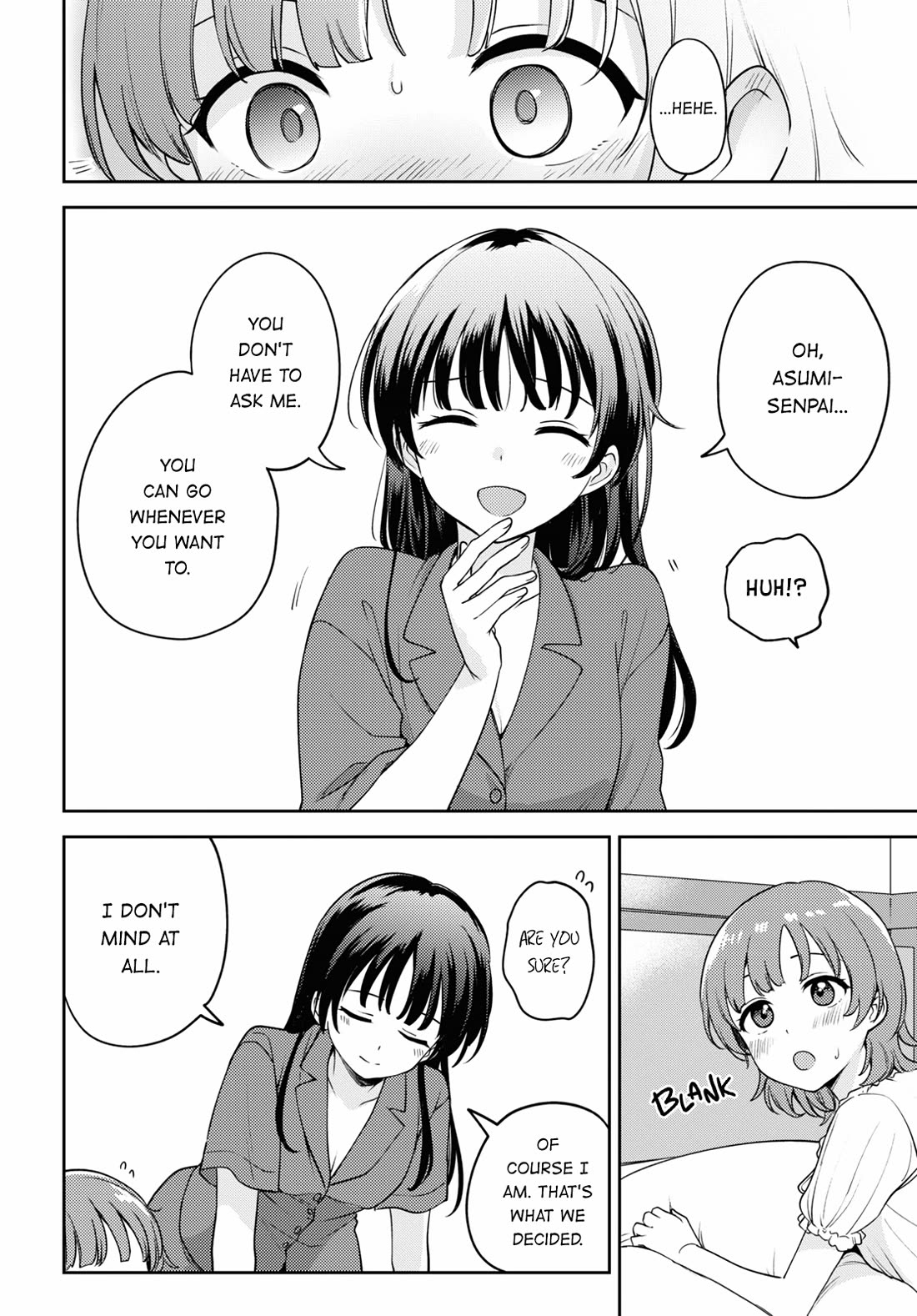 Asumi-chan is interested in Lesbian Brothels! chapter 22 page 4