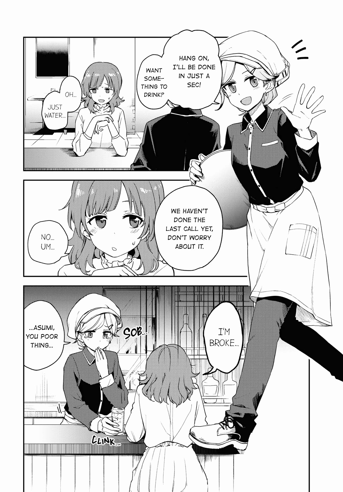 Asumi-chan is interested in Lesbian Brothels! chapter 3 page 2