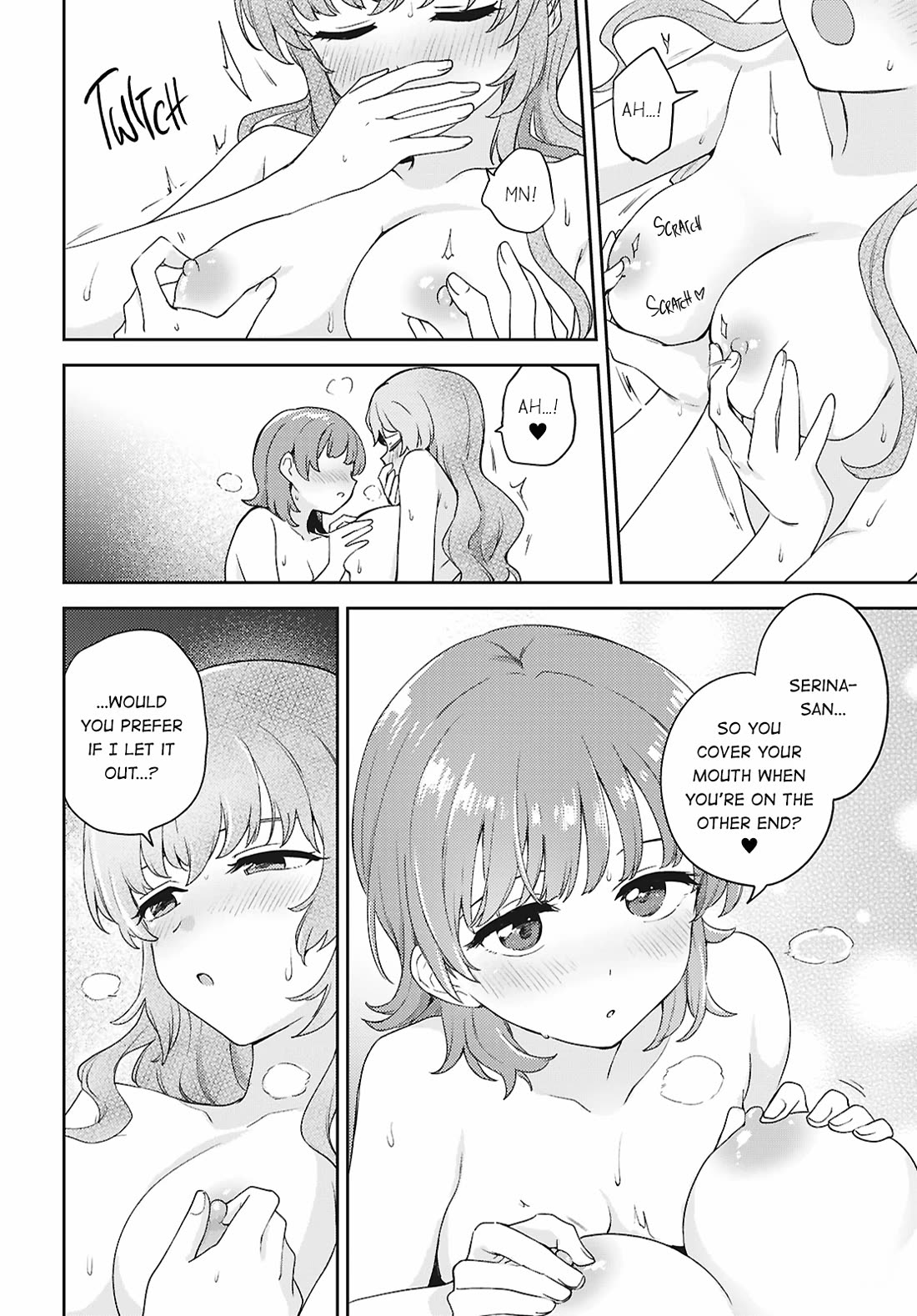 Asumi-chan is interested in Lesbian Brothels! chapter 33 page 14