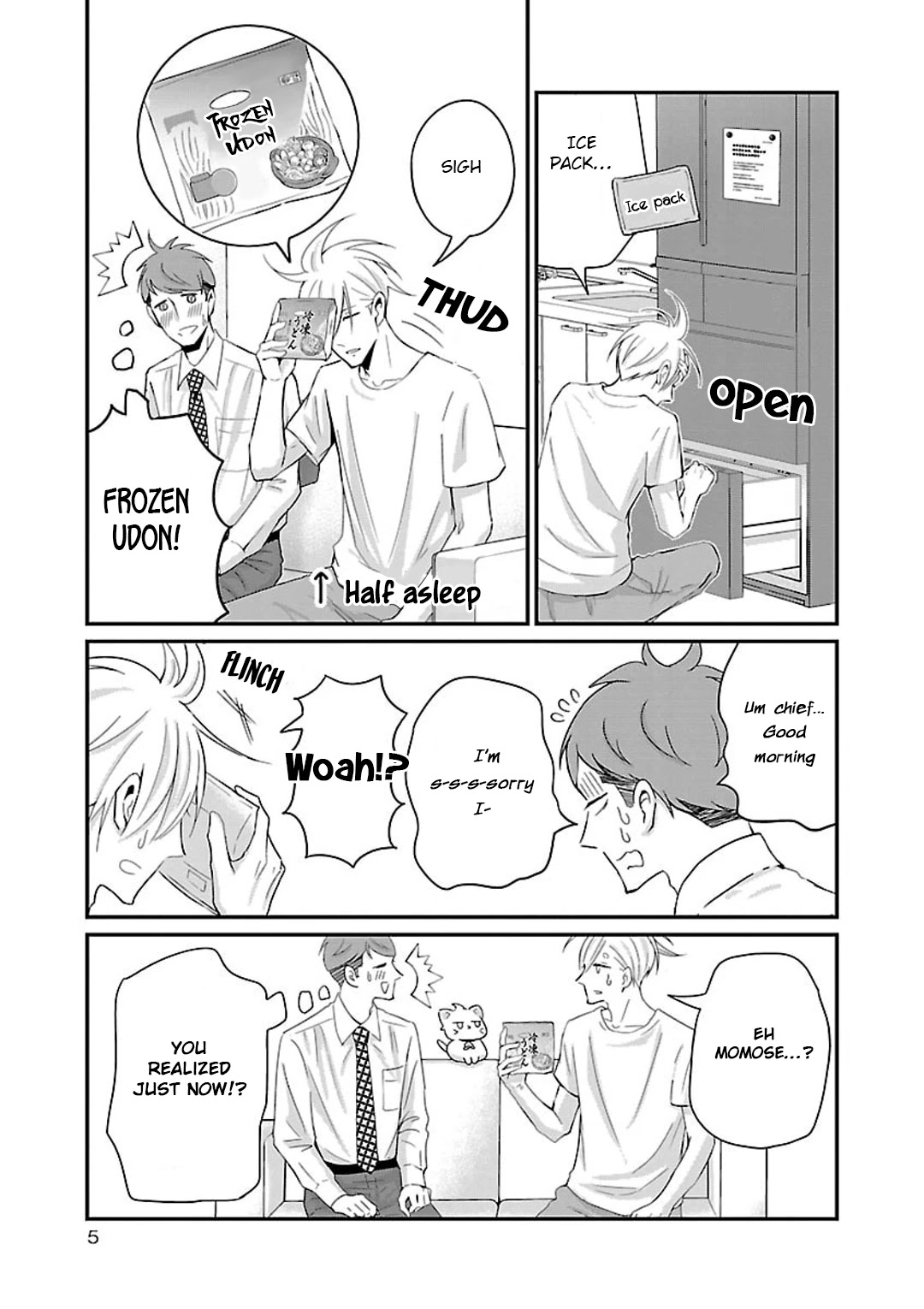 Atarashii Joushi wa Dotennen chapter 10 page 7