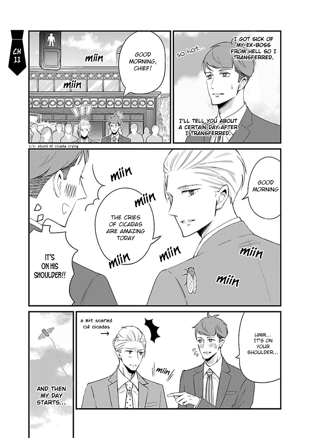 Atarashii Joushi wa Dotennen chapter 11 page 2