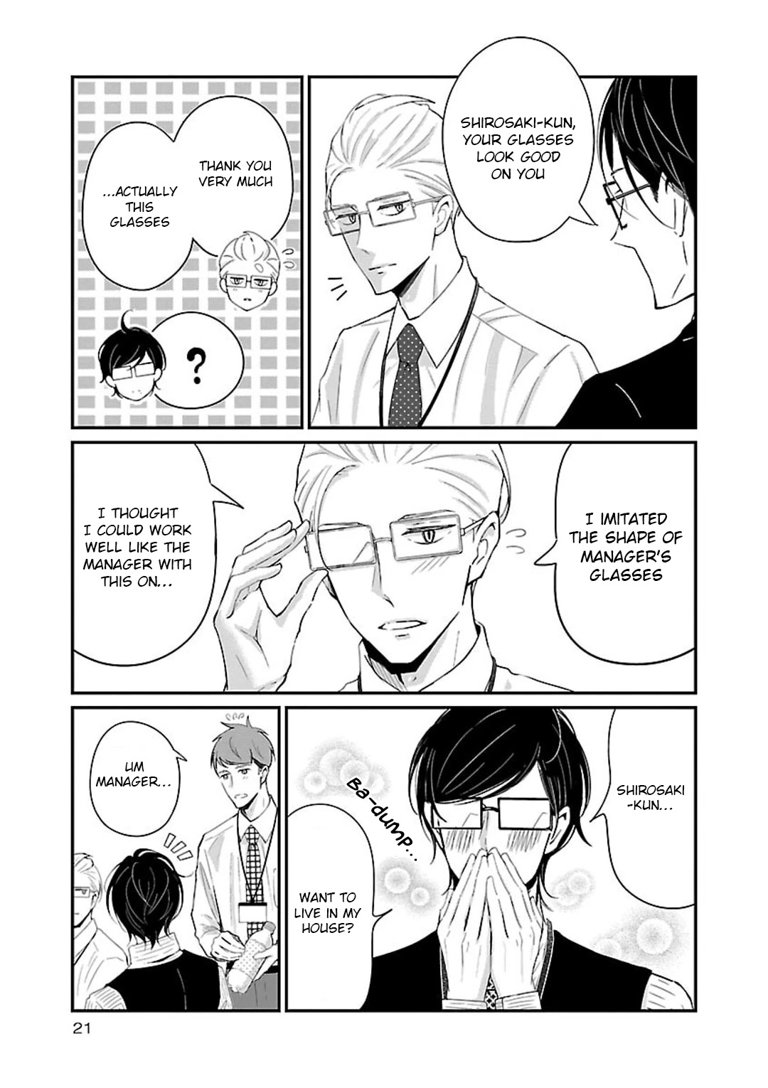 Atarashii Joushi wa Dotennen chapter 12 page 6