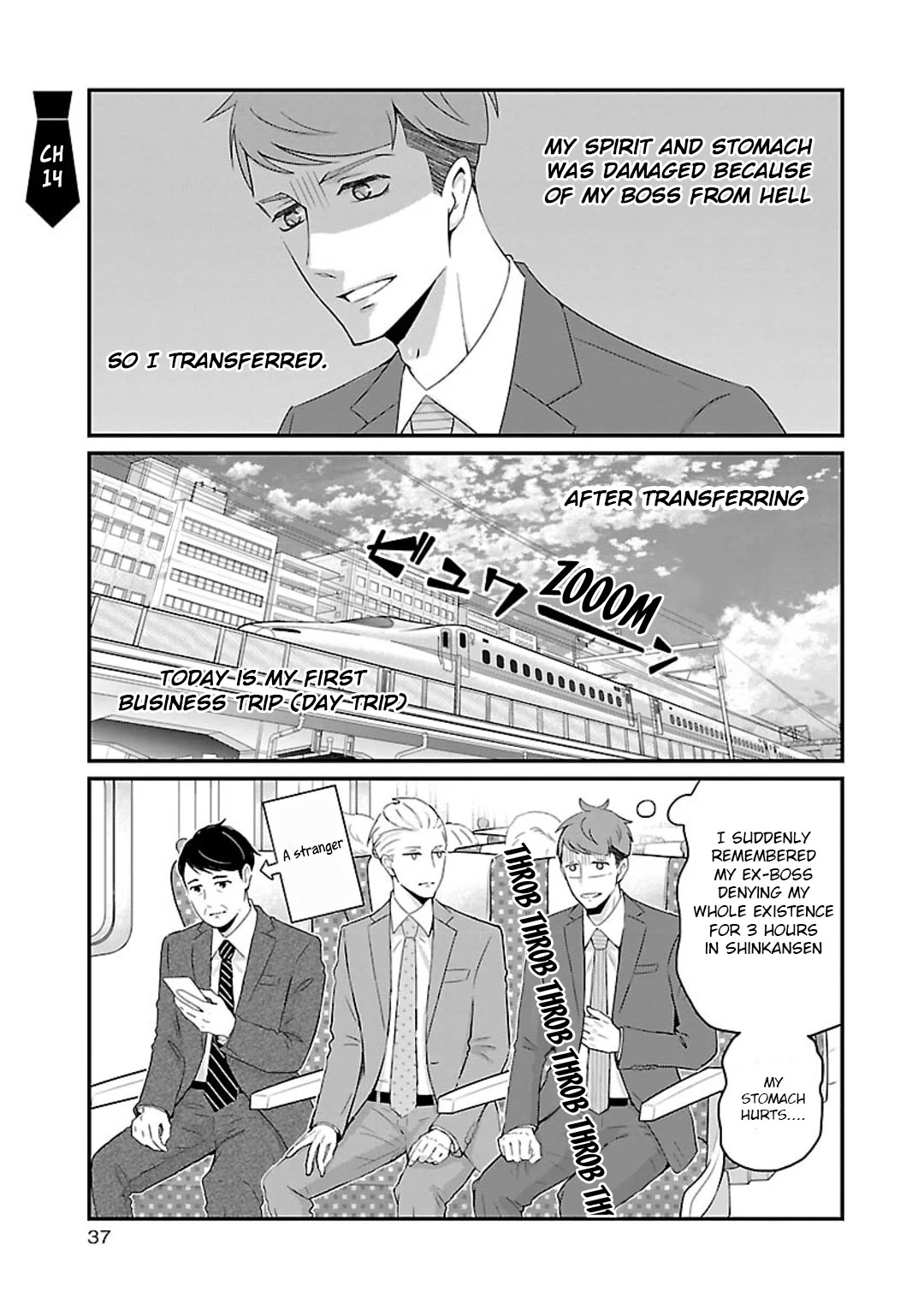 Atarashii Joushi wa Dotennen chapter 14 page 2