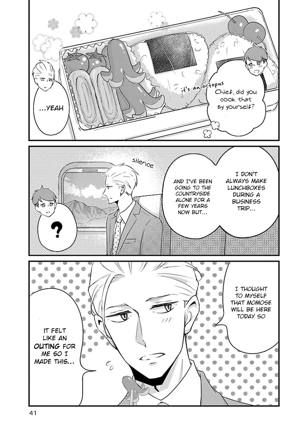 Atarashii Joushi wa Dotennen chapter 14 page 6