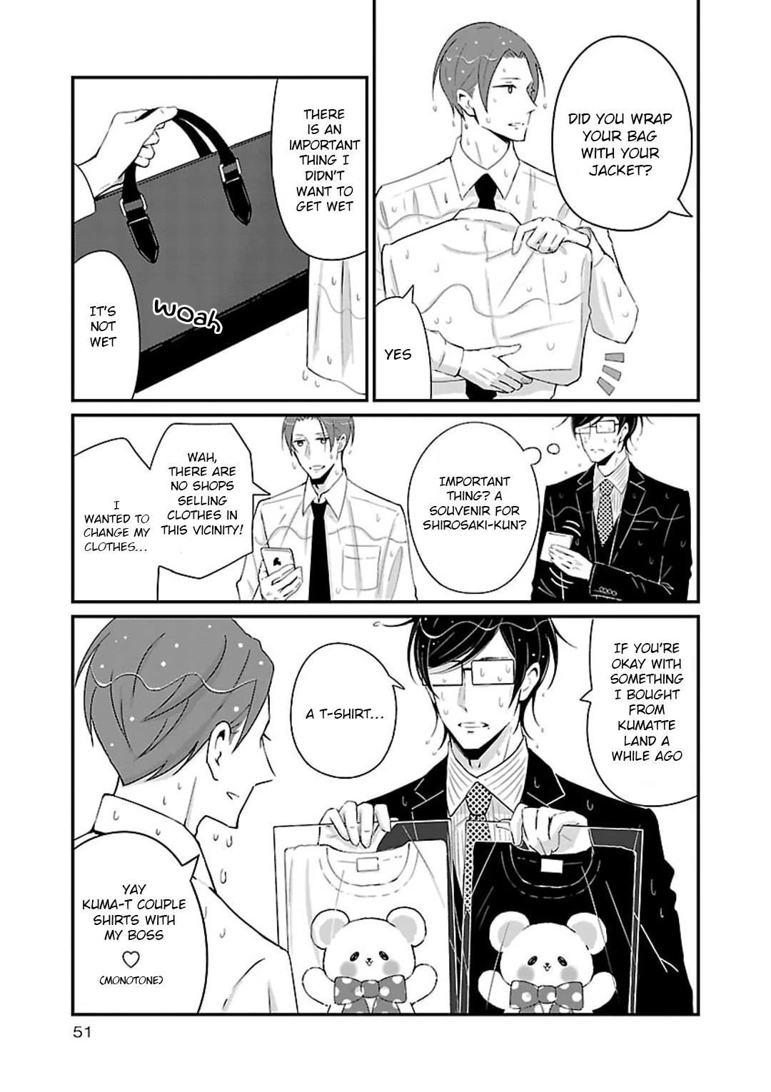 Atarashii Joushi wa Dotennen chapter 15 page 8