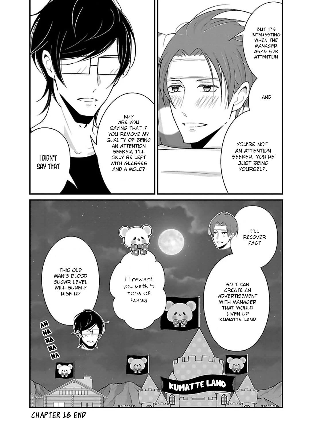 Atarashii Joushi wa Dotennen chapter 16 page 8