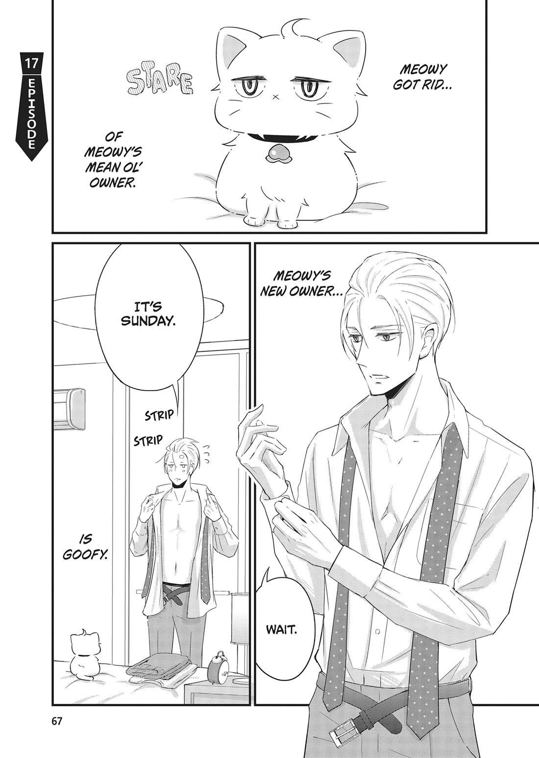 Atarashii Joushi wa Dotennen chapter 17 page 1