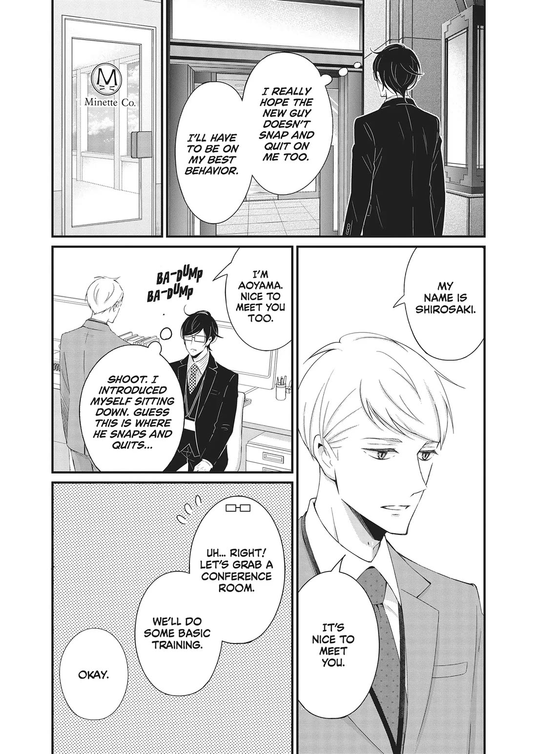 Atarashii Joushi wa Dotennen chapter 18 page 8