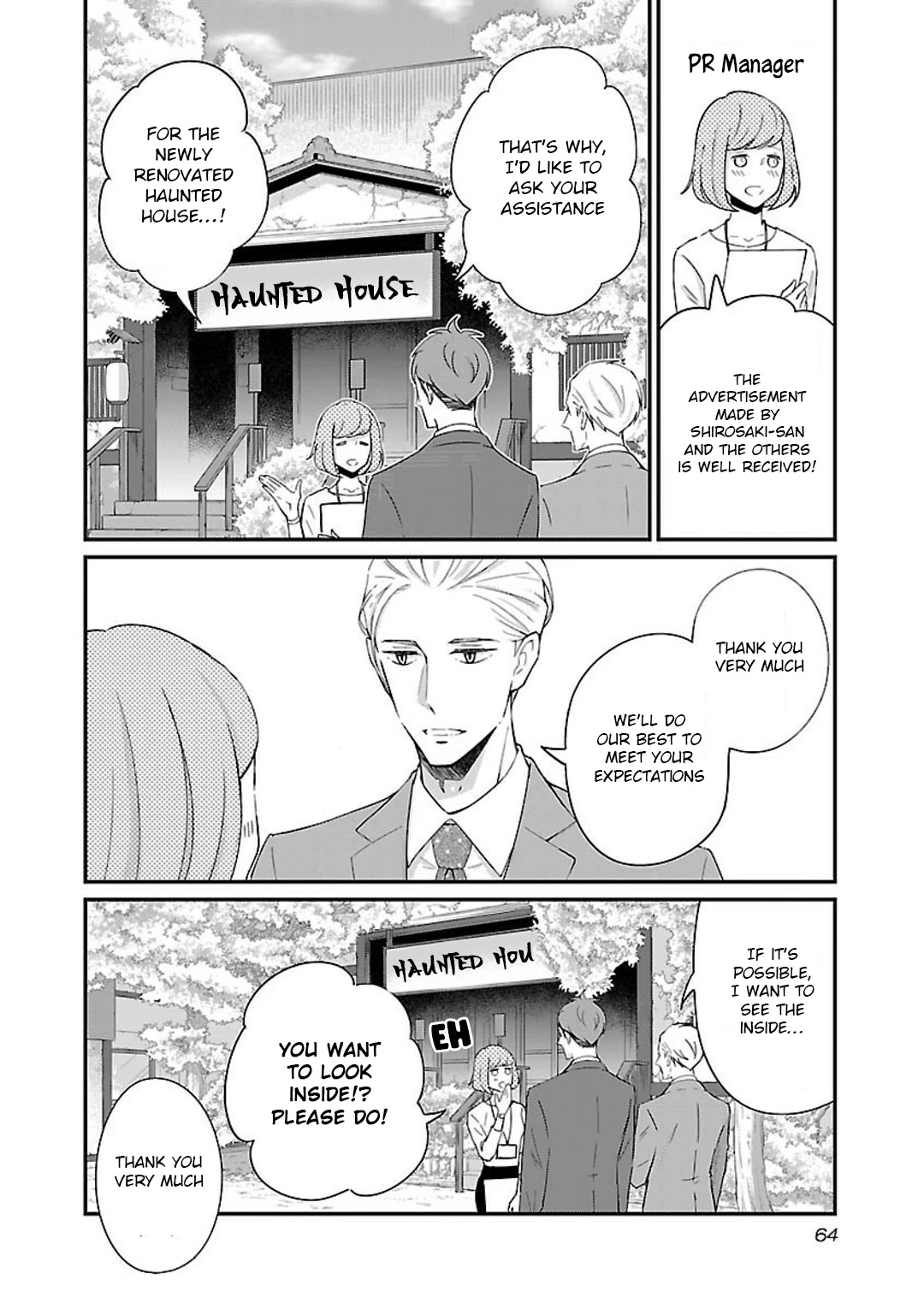 Atarashii Joushi wa Dotennen chapter 8 page 4