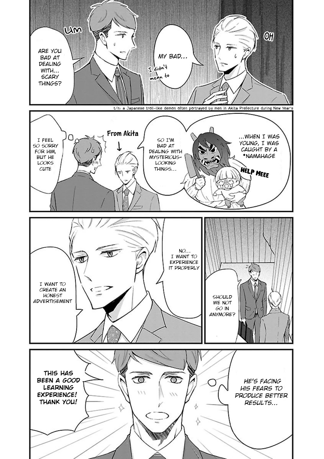 Atarashii Joushi wa Dotennen chapter 8 page 6