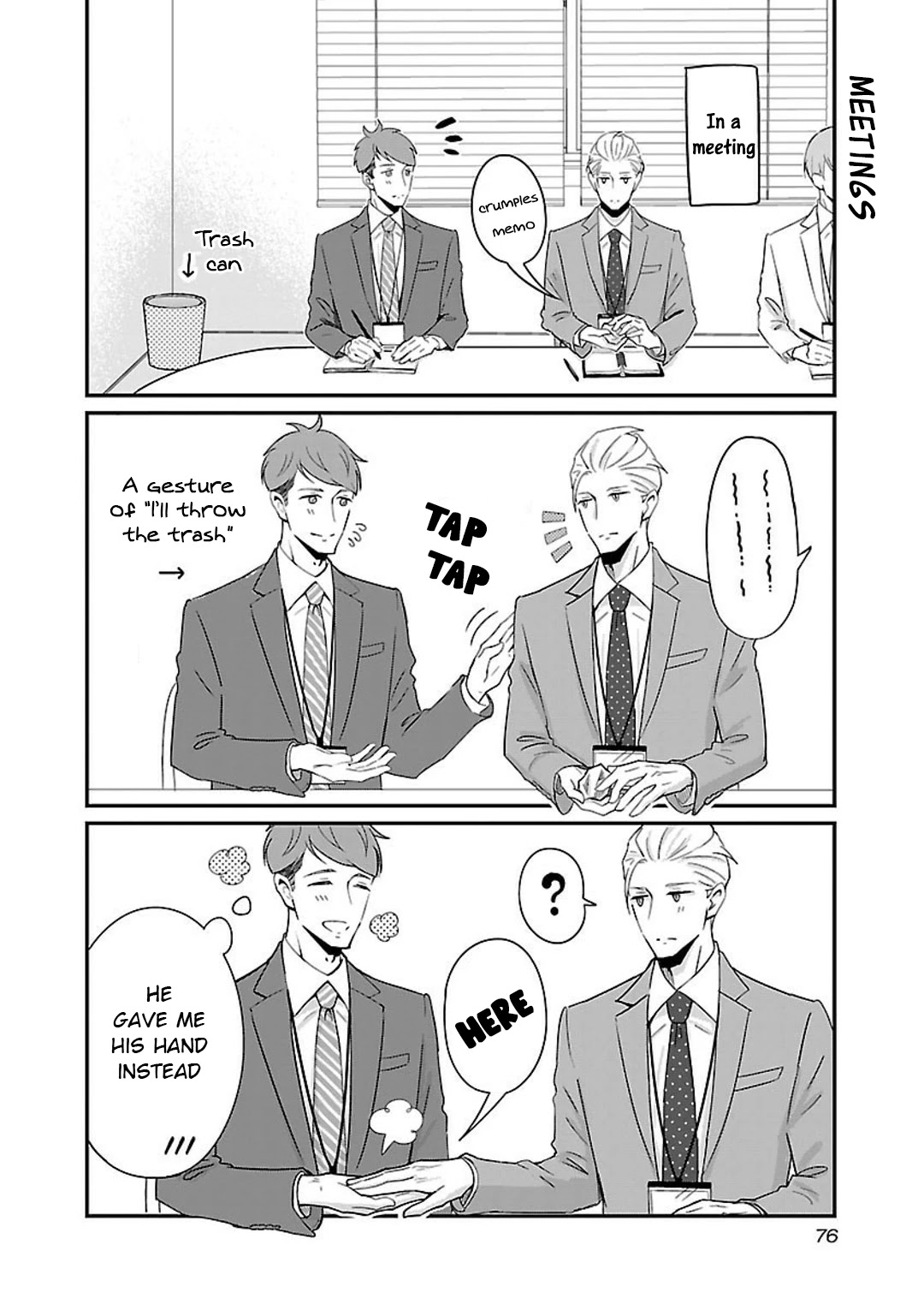 Atarashii Joushi wa Dotennen chapter 9 page 7