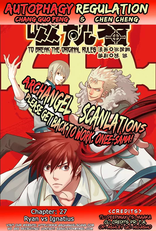 Autophagy Regulation chapter 27 page 1
