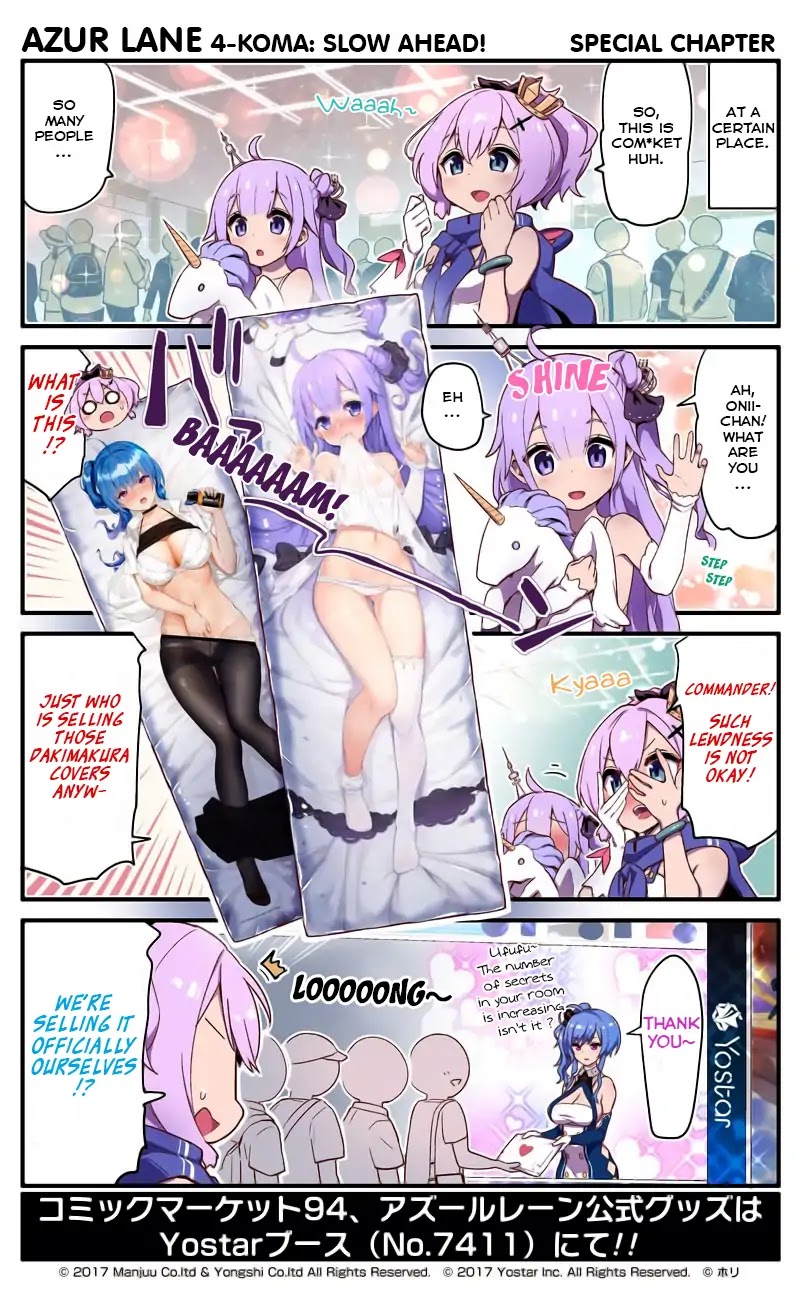 Azur Lane 4-koma: Slow Ahead chapter 10.5 page 1