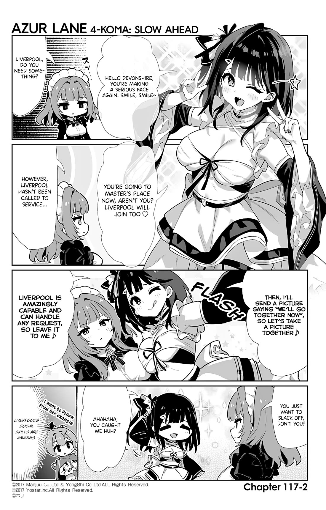 Azur Lane 4-koma: Slow Ahead chapter 117 page 2