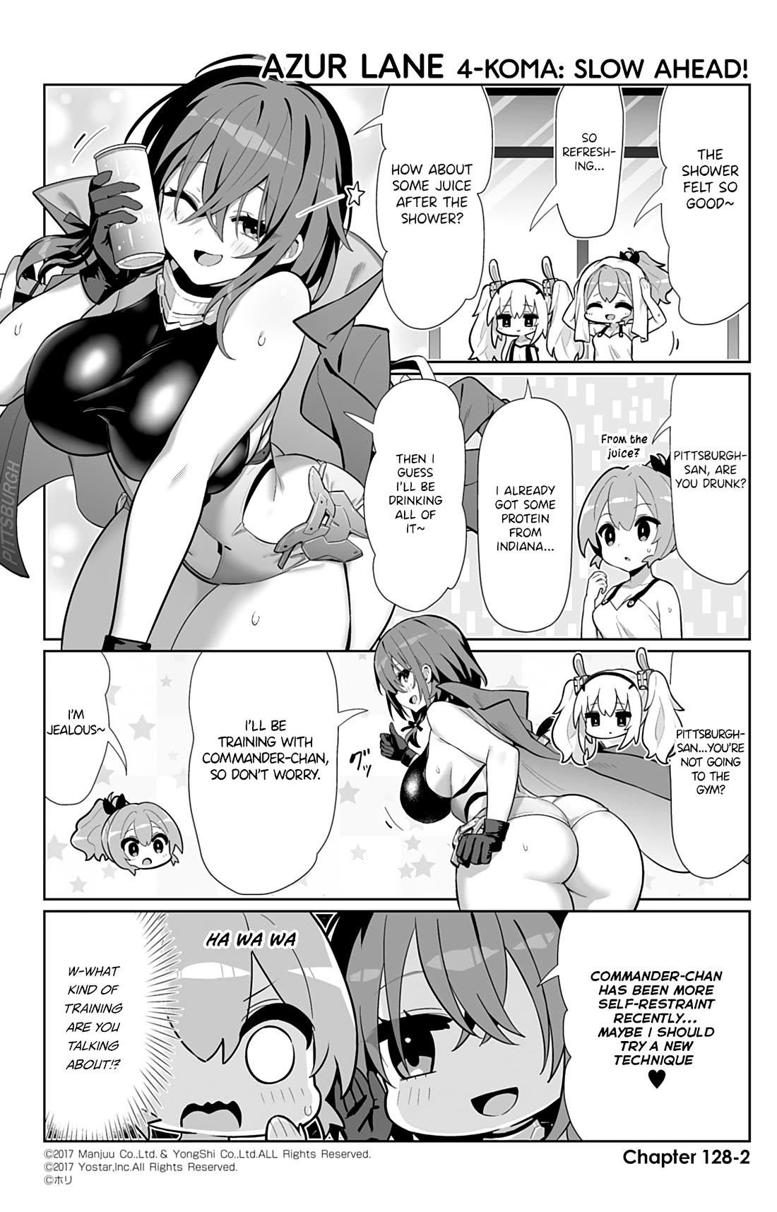 Azur Lane 4-koma: Slow Ahead chapter 128 page 2