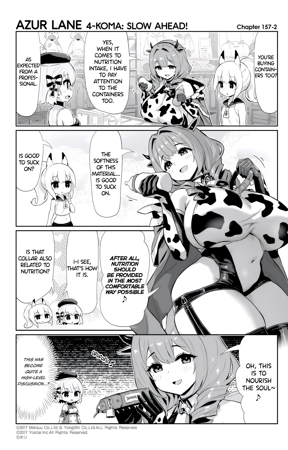 Azur Lane 4-koma: Slow Ahead chapter 157 page 2