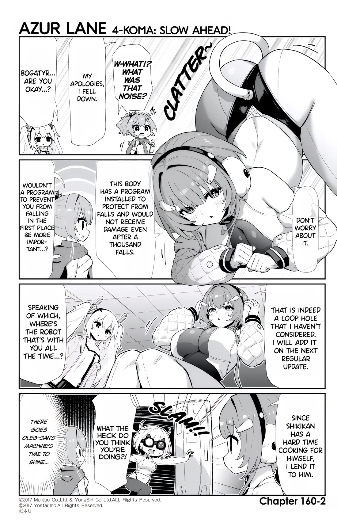 Azur Lane 4-koma: Slow Ahead chapter 160 page 2