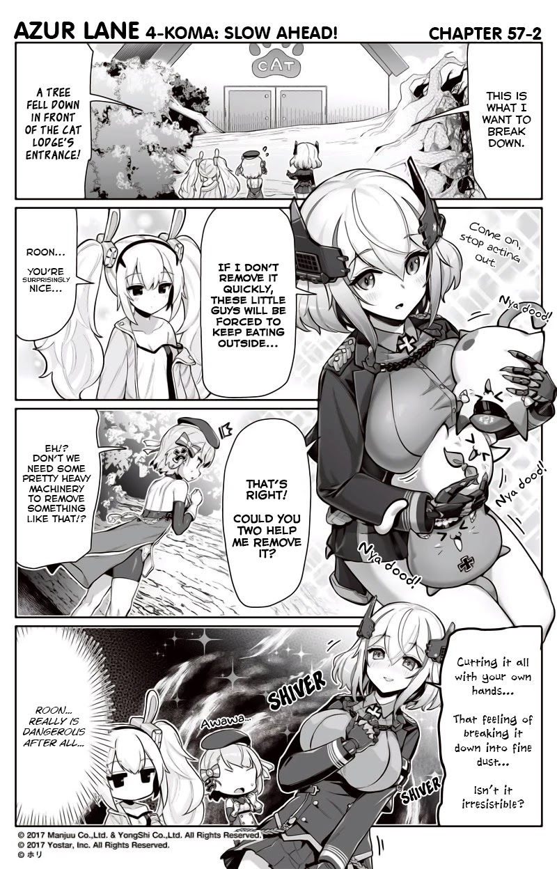 Azur Lane 4-koma: Slow Ahead chapter 57 page 2