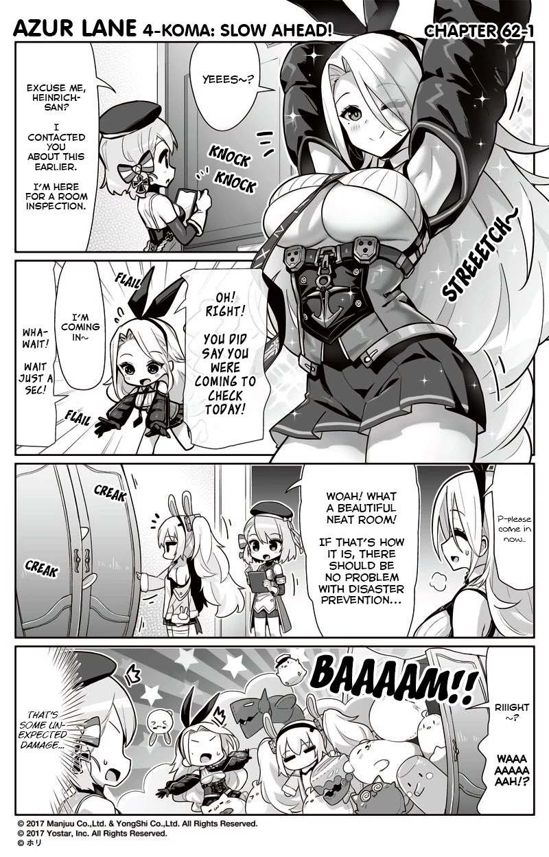 Azur Lane 4-koma: Slow Ahead chapter 62 page 1