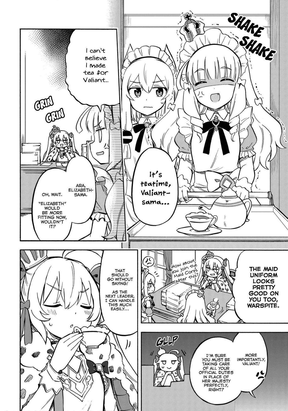 Azur Lane: Queen's Orders chapter 163 page 1