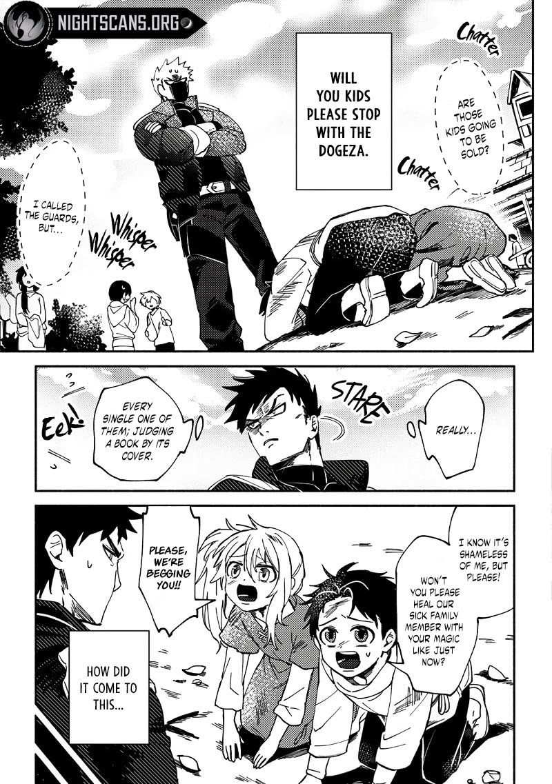 The B-Rank Adventurer with a Scary Face Becomes a Father for the Hero and His Friends chapter 1 page 10