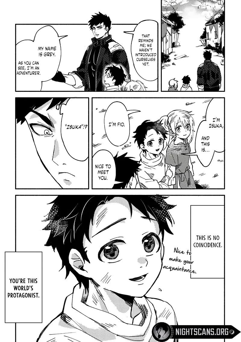 The B-Rank Adventurer with a Scary Face Becomes a Father for the Hero and His Friends chapter 1 page 14