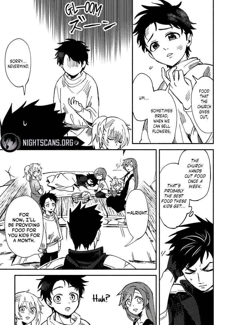 The B-Rank Adventurer with a Scary Face Becomes a Father for the Hero and His Friends chapter 1 page 24