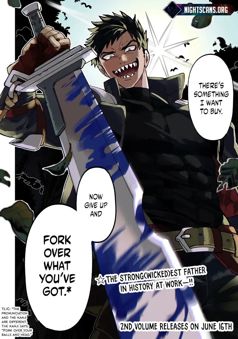The B-Rank Adventurer with a Scary Face Becomes a Father for the Hero and His Friends chapter 1 page 48