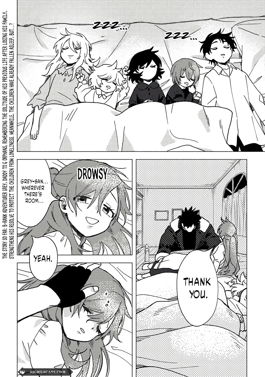 The B-Rank Adventurer with a Scary Face Becomes a Father for the Hero and His Friends chapter 11 page 2