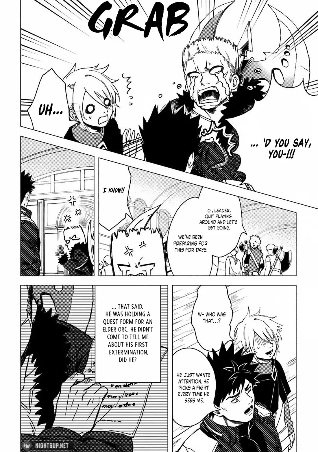 The B-Rank Adventurer with a Scary Face Becomes a Father for the Hero and His Friends chapter 13 page 12