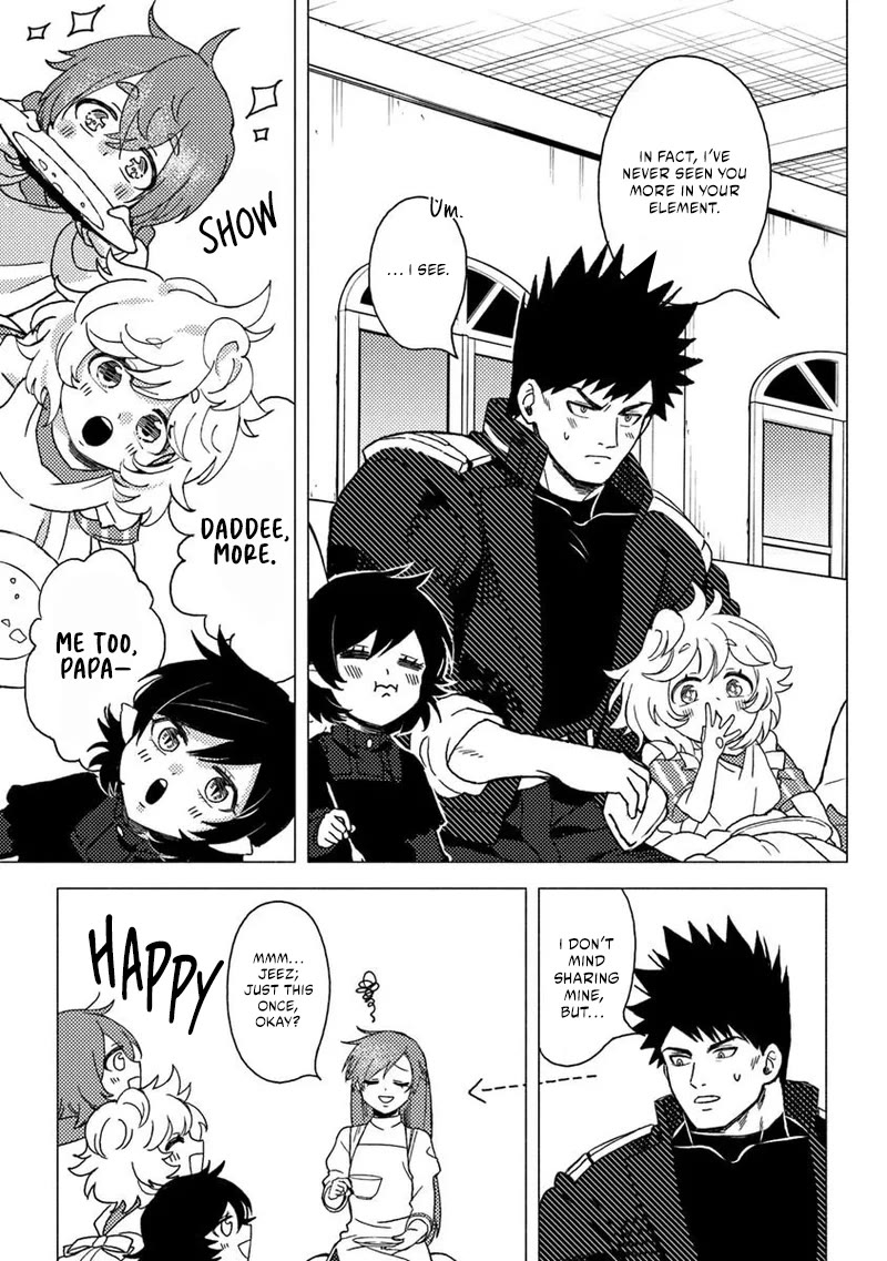 The B-Rank Adventurer with a Scary Face Becomes a Father for the Hero and His Friends chapter 14 page 17