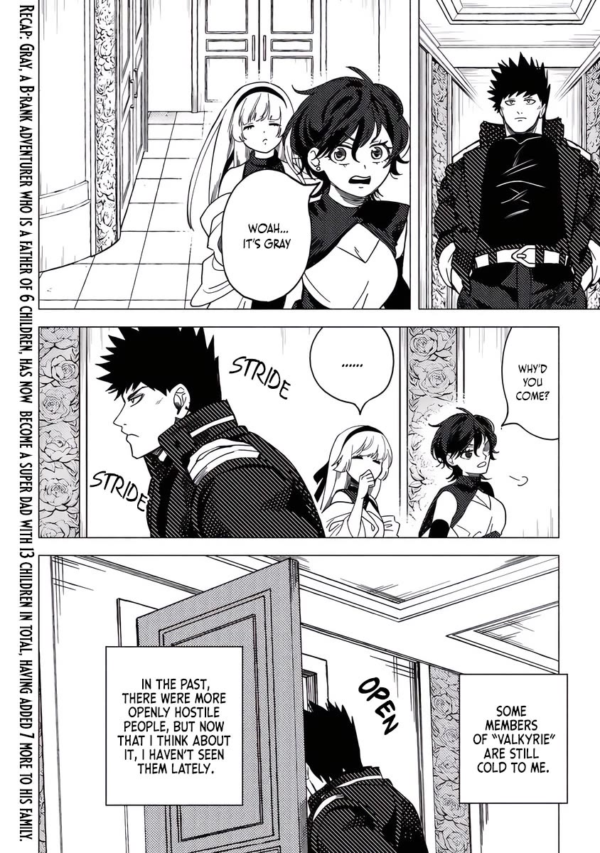 B-Rank Adventurer With a Bad Guy Face Becomes a Father for the Hero and His Childhood Friends chapter 19 page 2