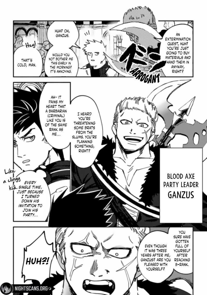 The B-Rank Adventurer with a Scary Face Becomes a Father for the Hero and His Friends chapter 2 page 3